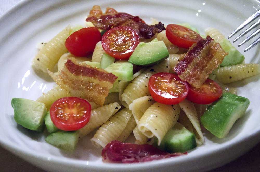 Pastasalat i en fei