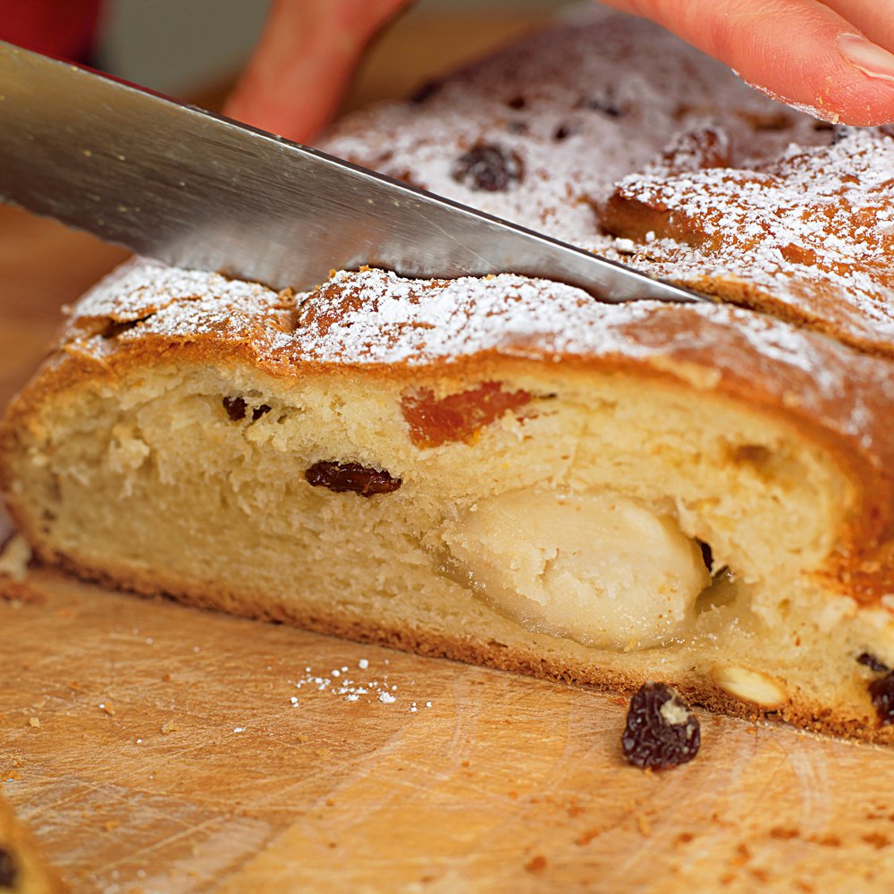 Stollen – tysk julebrød med marsipan