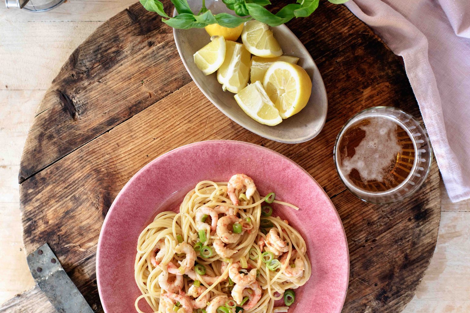 Spaghetti Med Reker Ingredienser