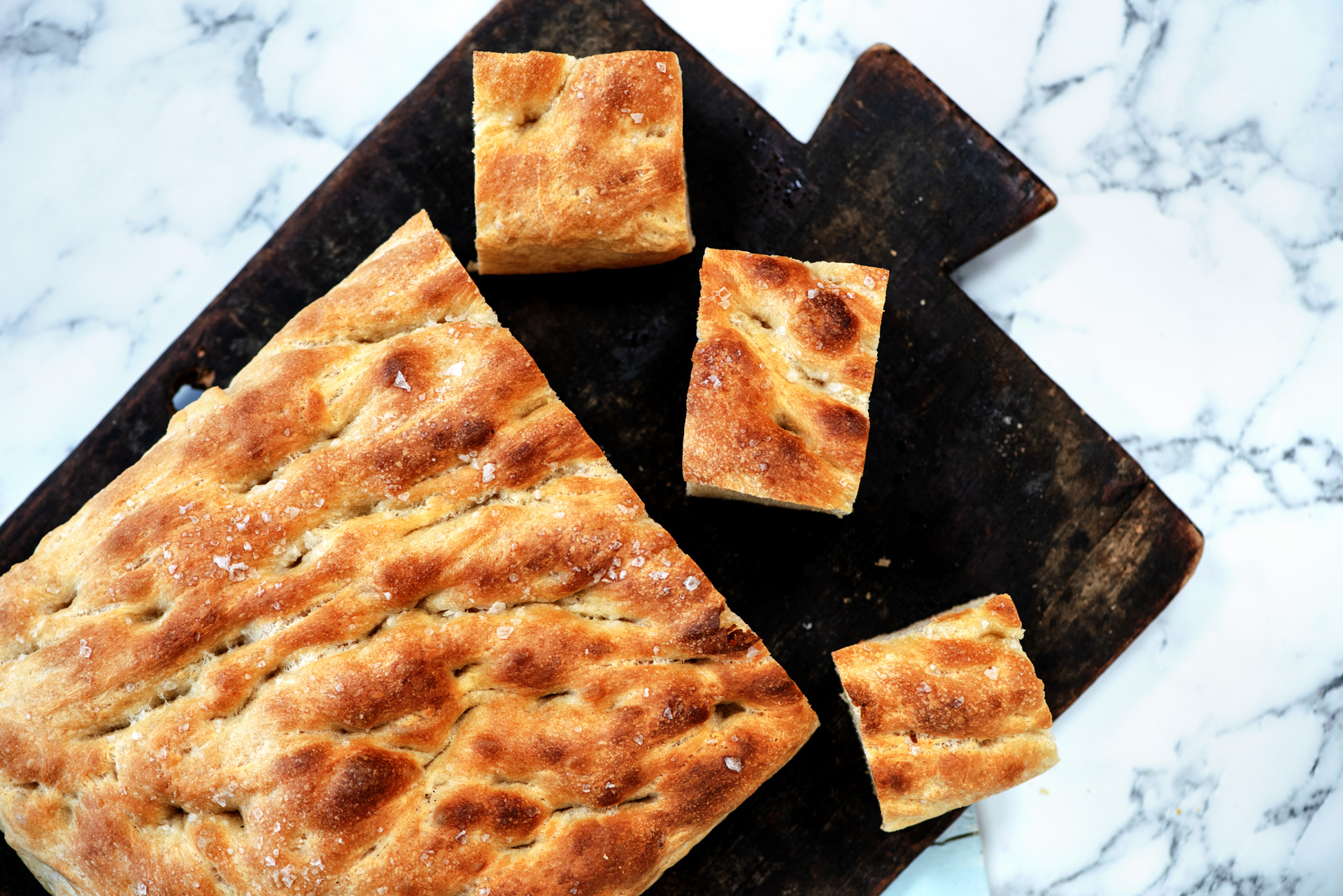 Lettvint focaccia
