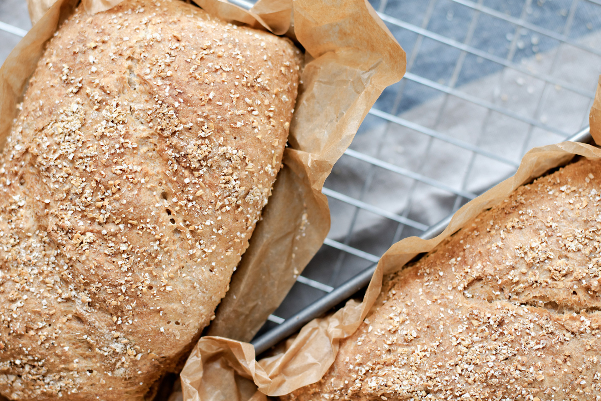 Hverdagsbrød med spelt og havre